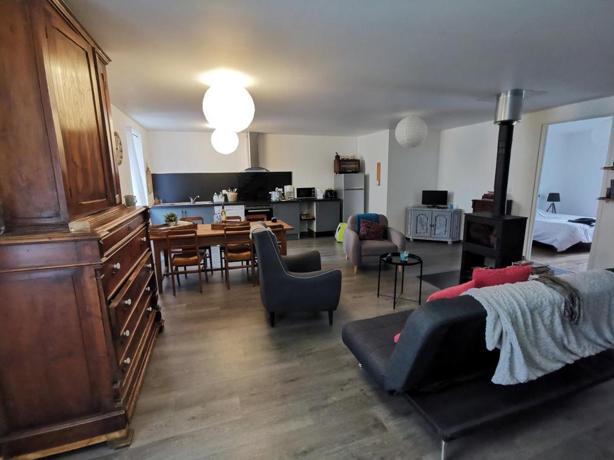 Apartamento Le Monrepos Avec Jacuzzi Nordique Bielle Exterior foto